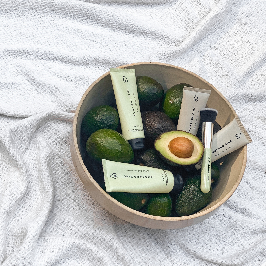 Avocado Zinc | SPF Brush