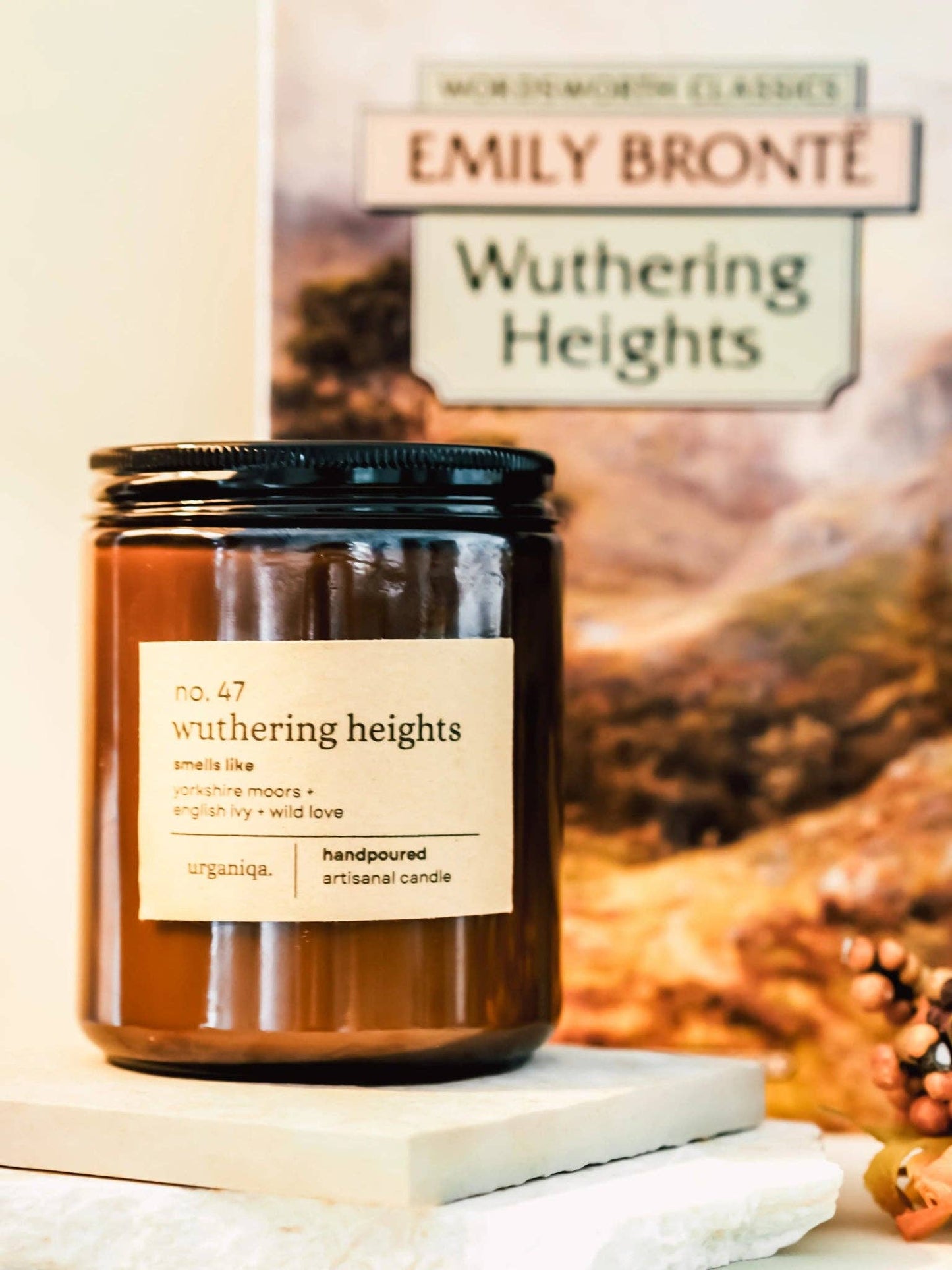 Urganiqa | Wuthering Heights Scented Candle | Nobela Collection