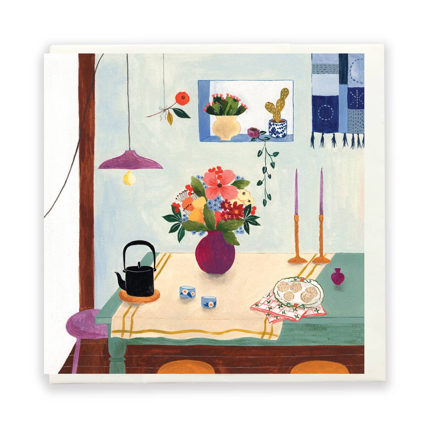 Flora Waycott | Dining Table | Greeting Card