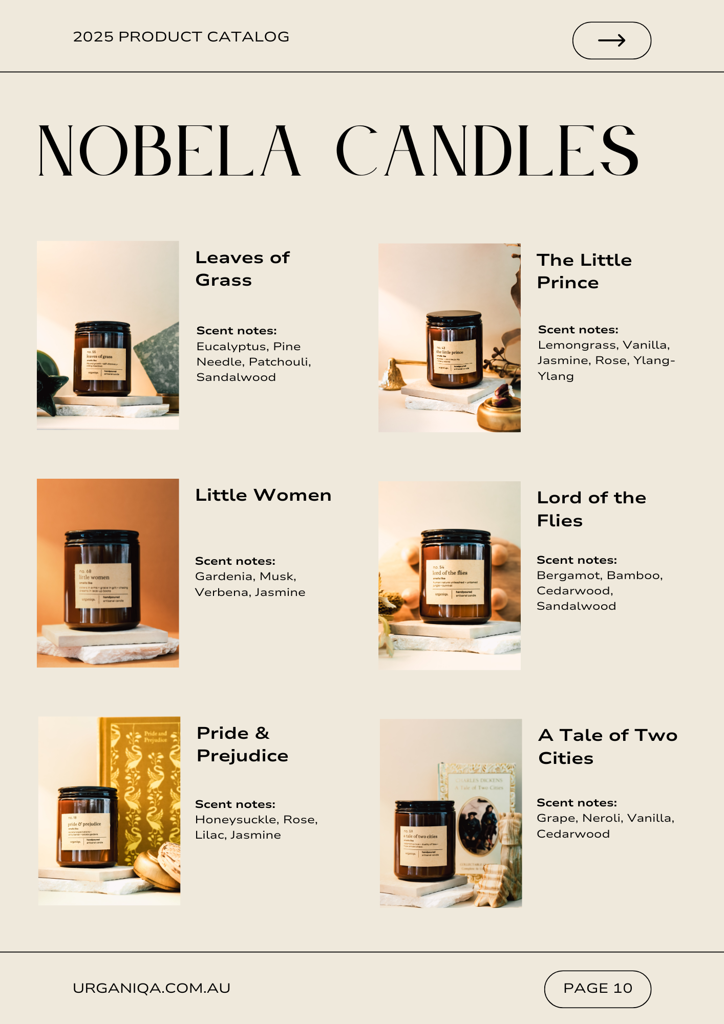 Urganiqa | Brave New World | Scented Candle