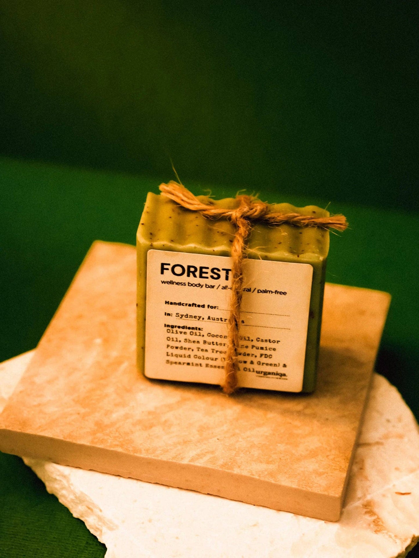 Urganiqa | Forest Natural Naked Soap Palm-free & Cruelty-free | Guapa Collection