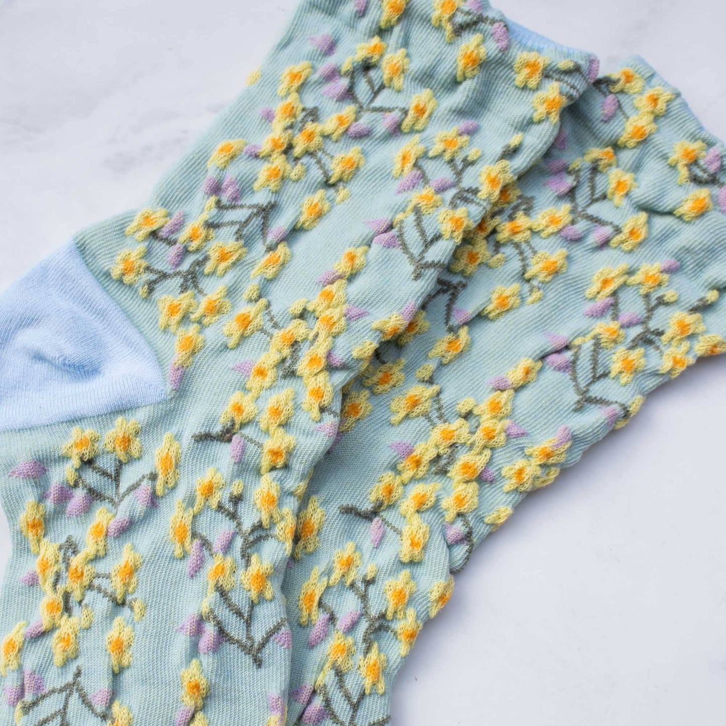 Tiepology | Women's Spring Blossoms Pink | Socks