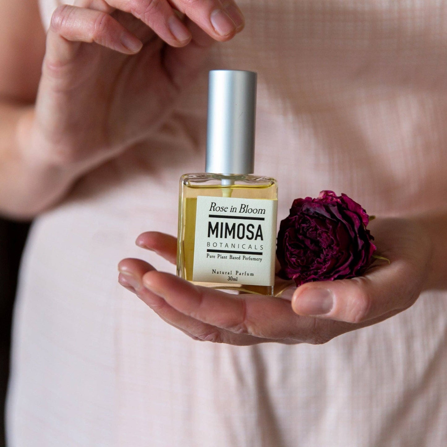 Mimosa Botanicals | Rose in Bloom Natural Parfum | Standard 30ml