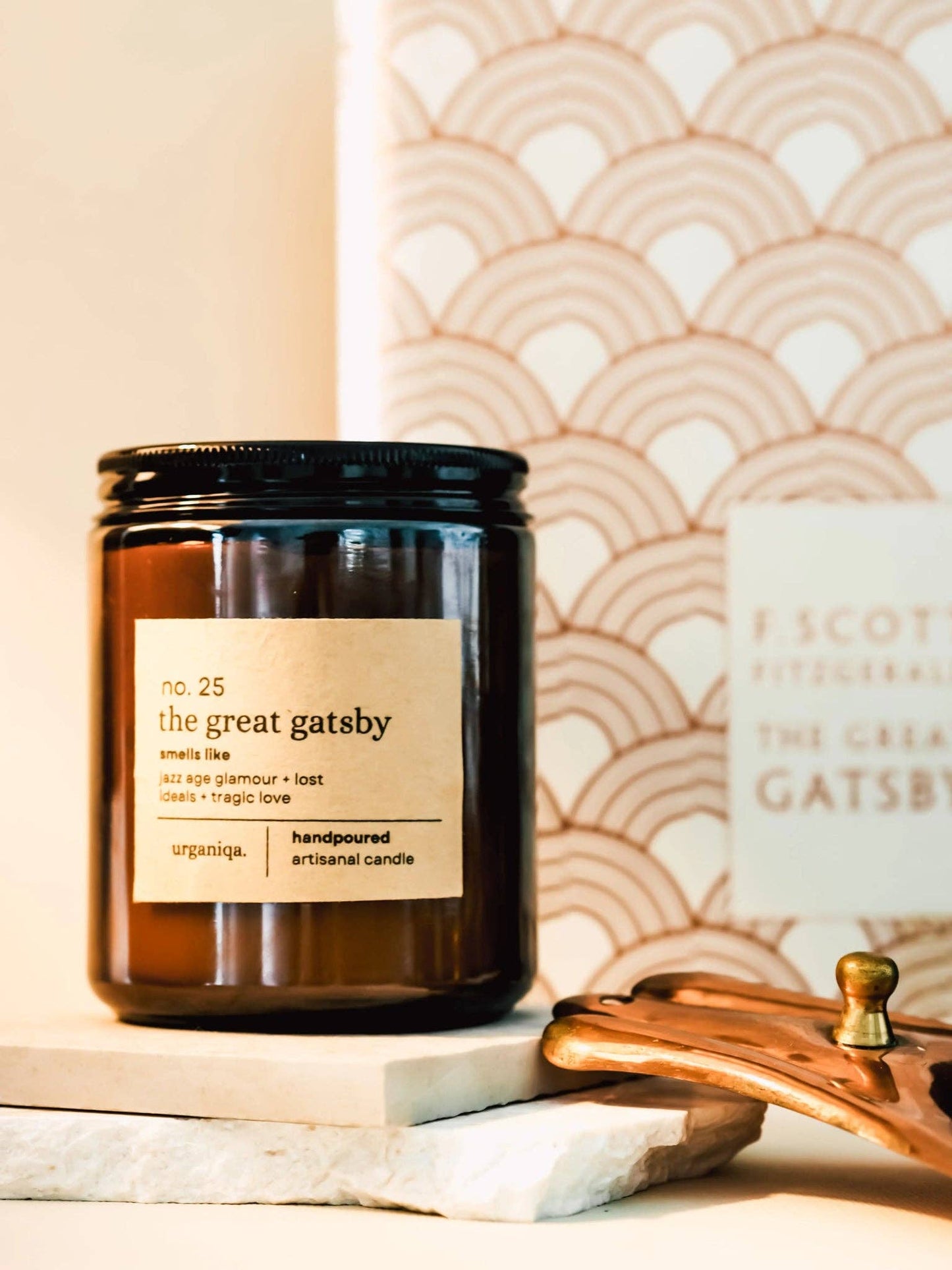 Urganiqa | The Great Gatsby Scented Candle | Nobela Collection