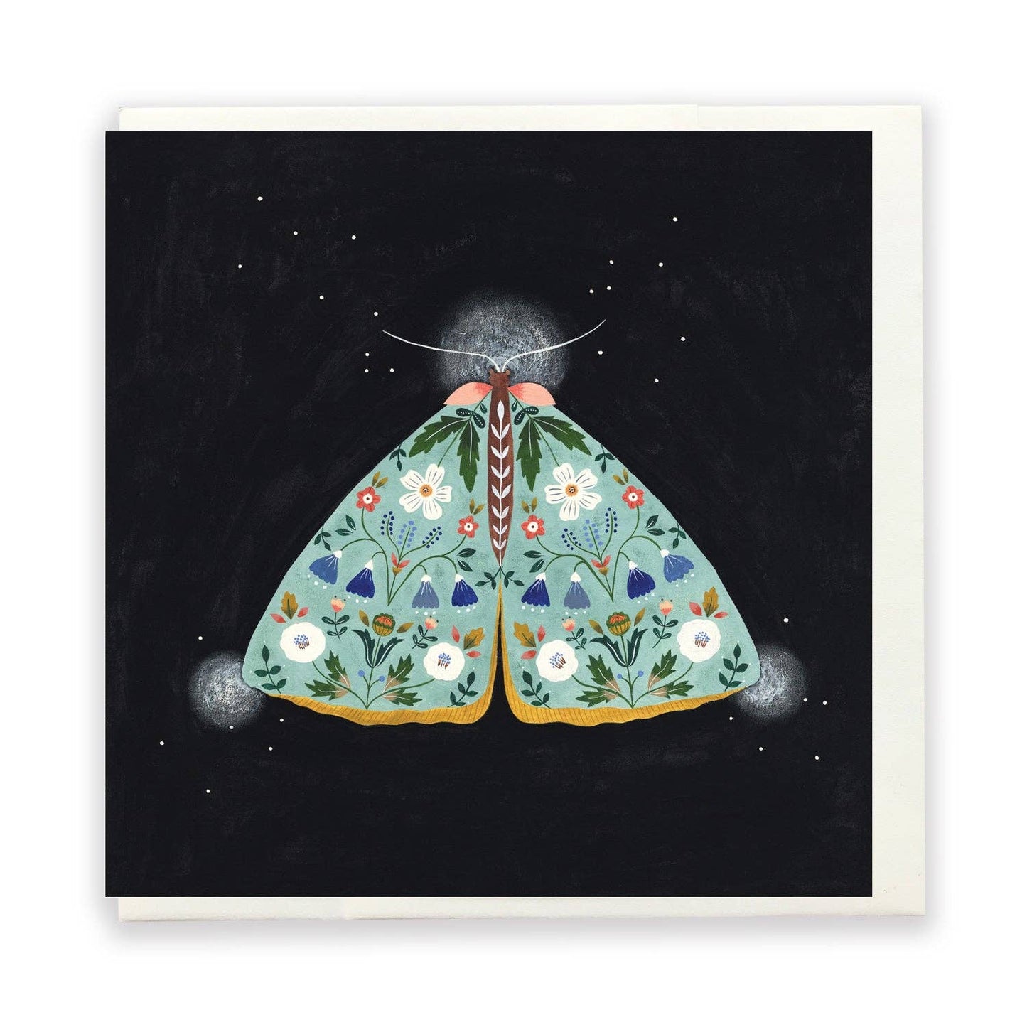 Flora Waycott | Moth Glow | Greeting Card