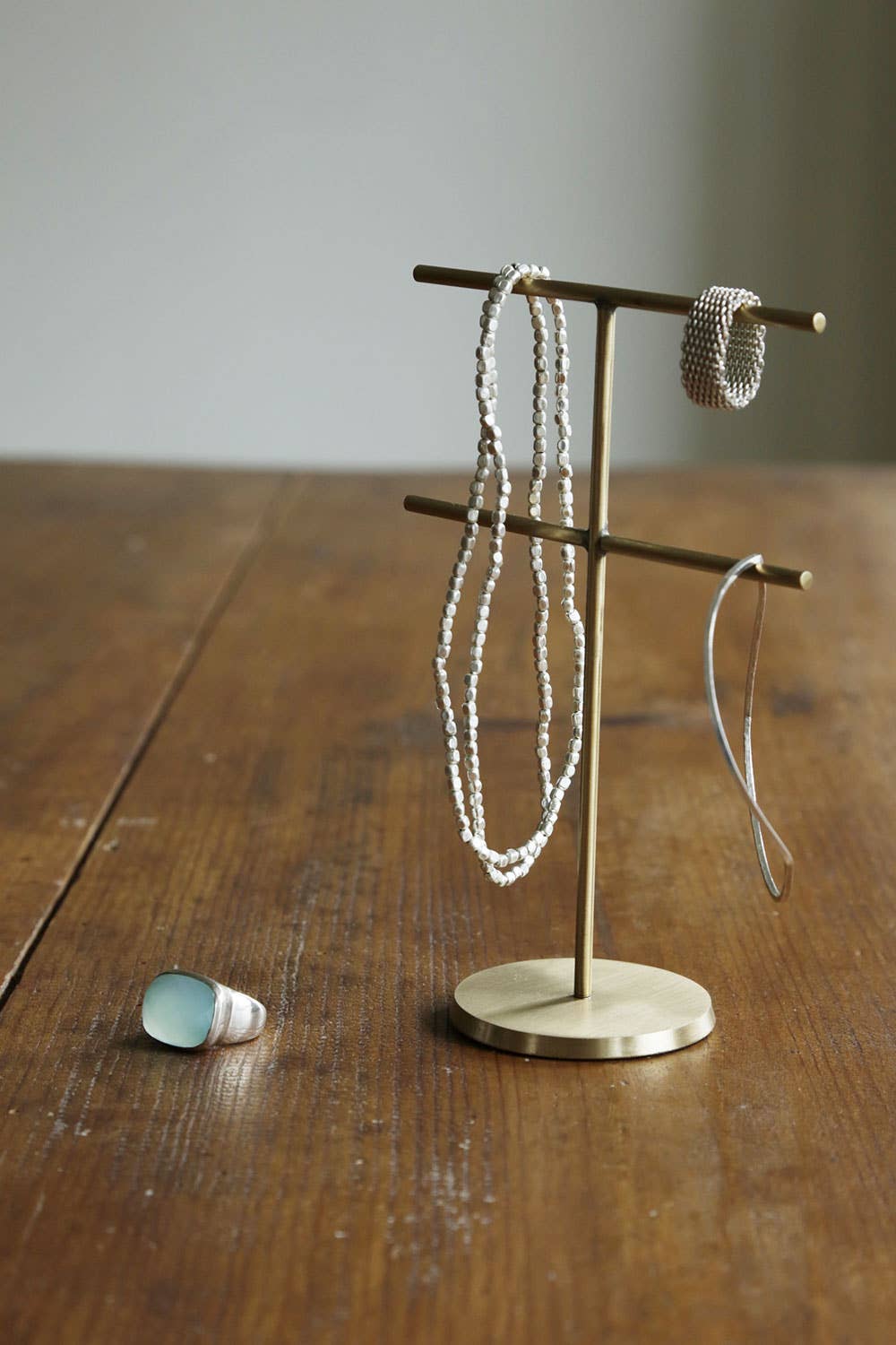 Fog Linen Work | Brass Accessory Stand | Large