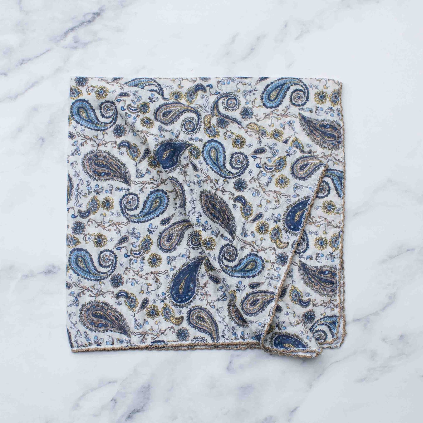 Tiepology | Paisley Pattern Mauve and Navy | Scarf