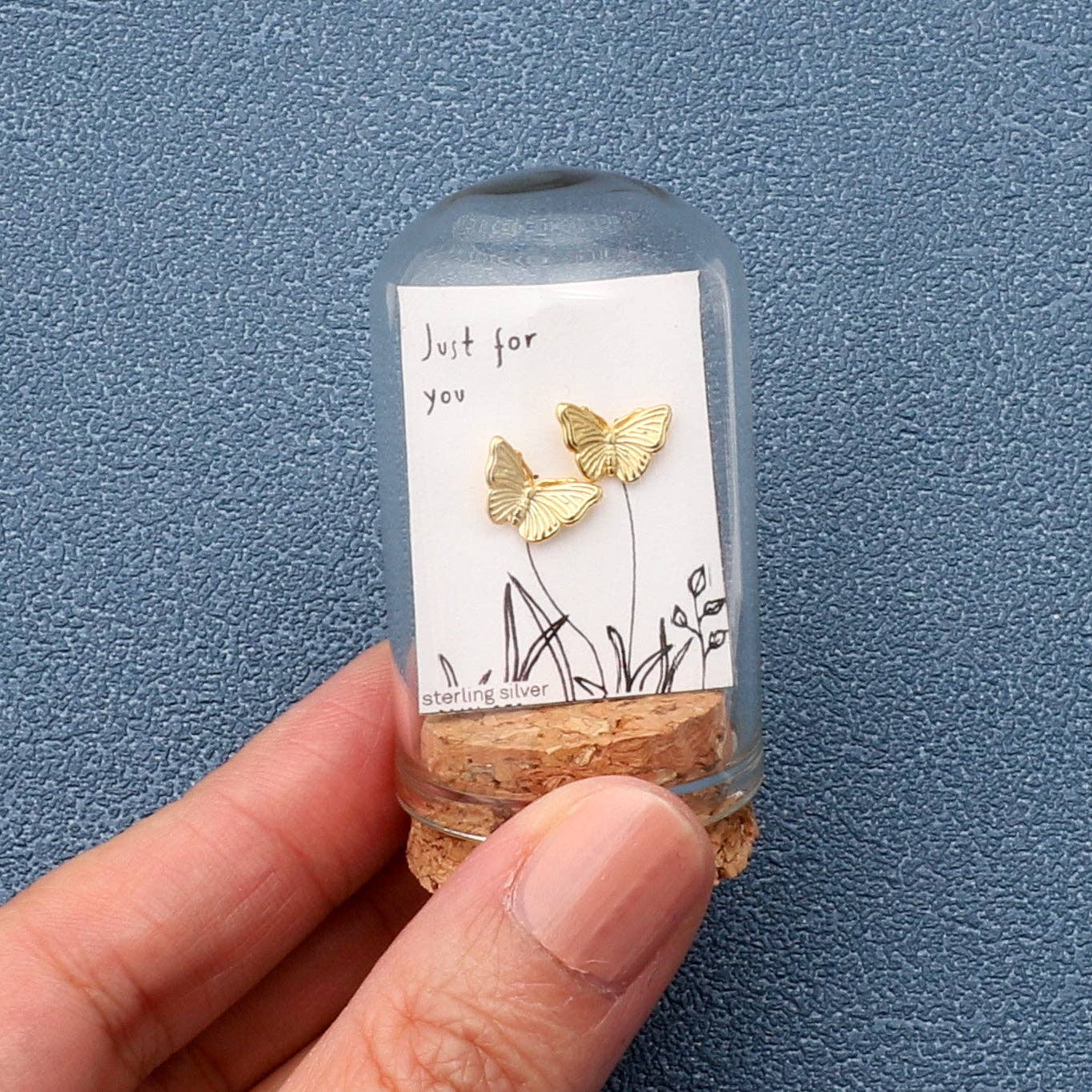 Attic Creations | Just for You | Butterfly Earrings Gold