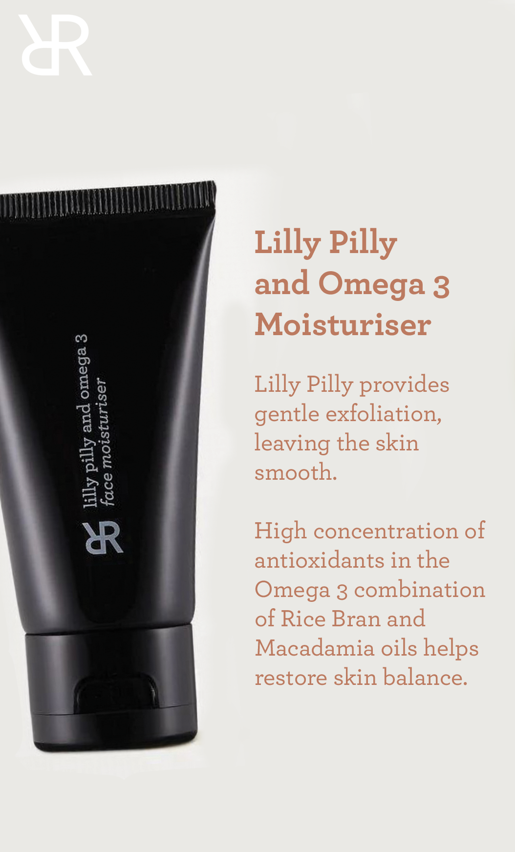 Rohr Remedy | Lilly Pilly And Omega 3 Moisturiser
