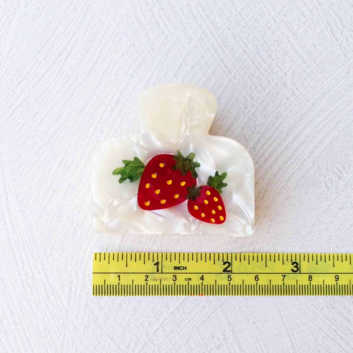 Tiepology | Eco Strawberry Farm Handmade | Hair Claw Clip