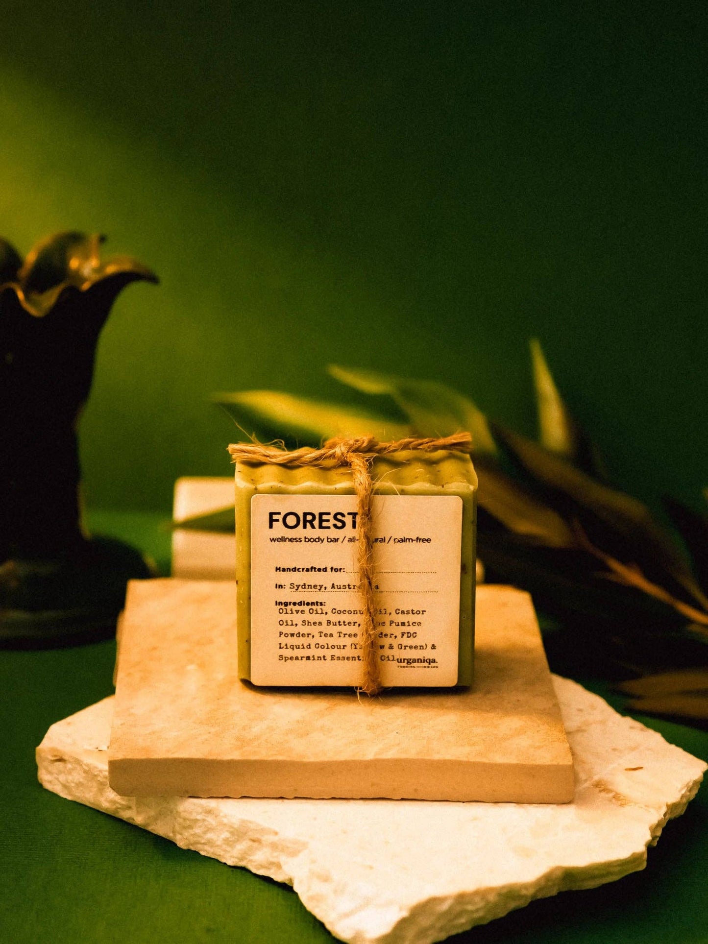 Urganiqa | Forest Natural Naked Soap Palm-free & Cruelty-free | Guapa Collection