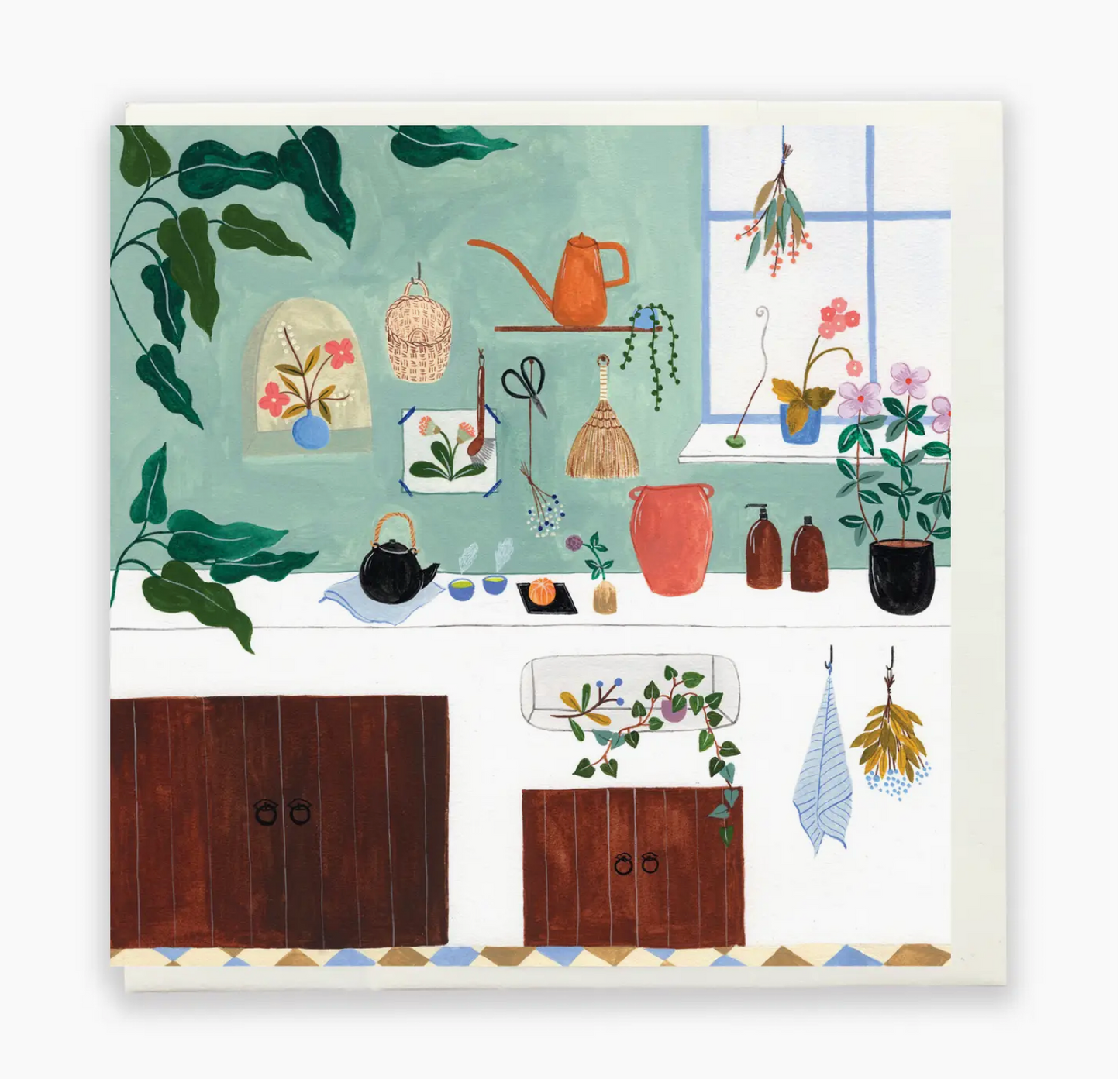 Flora Waycott | Garden Room | Greeting Card