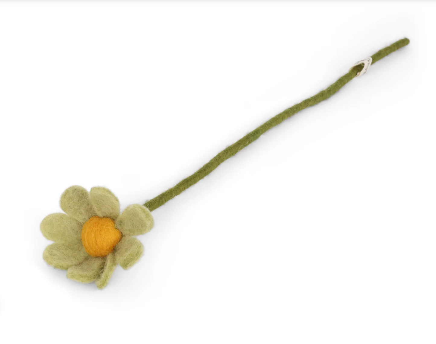 Gry & Sif | Felted Anemone Flower | Green