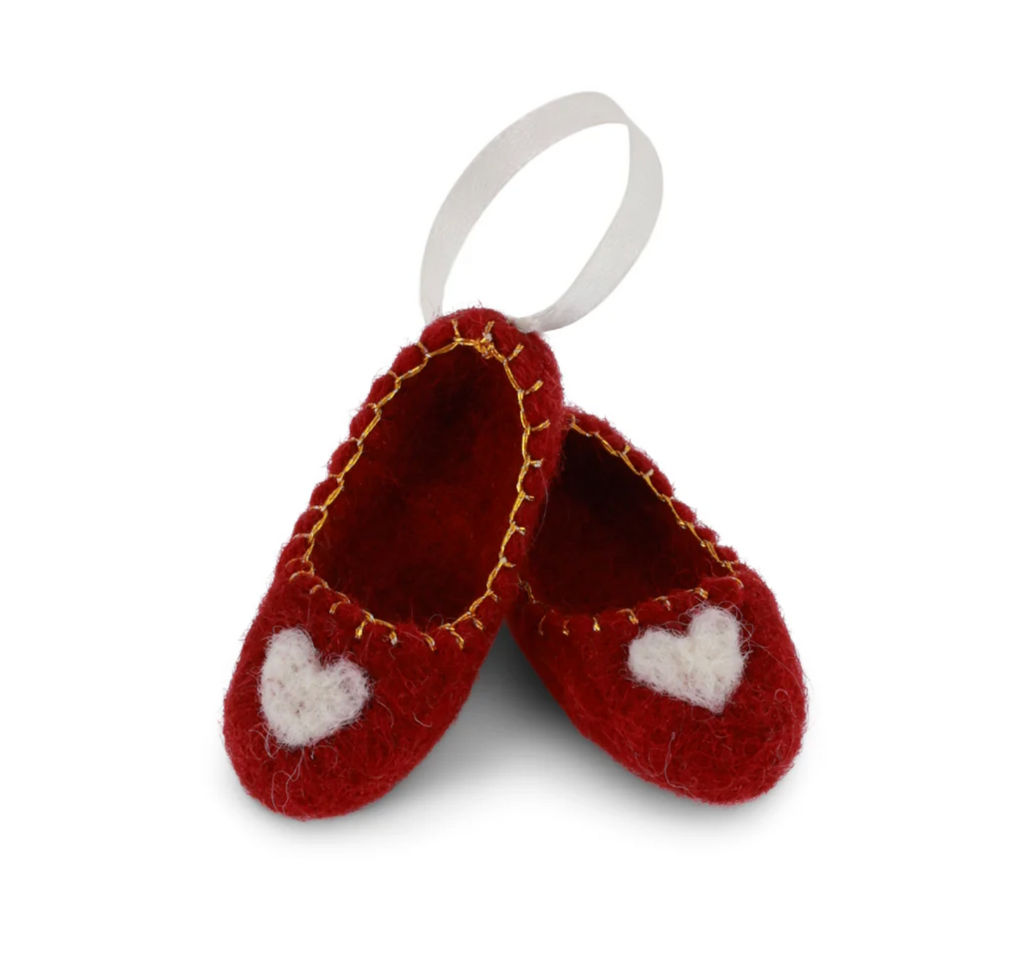 COMING SOON | Gry & Sif | Ballerina Shoes Red with Bow Decoration