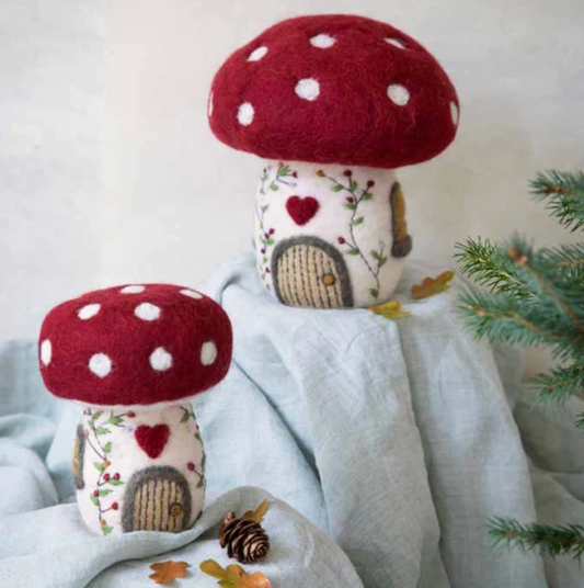 COMING SOON | Gry & Sif | Mushroom House Decoration Medium