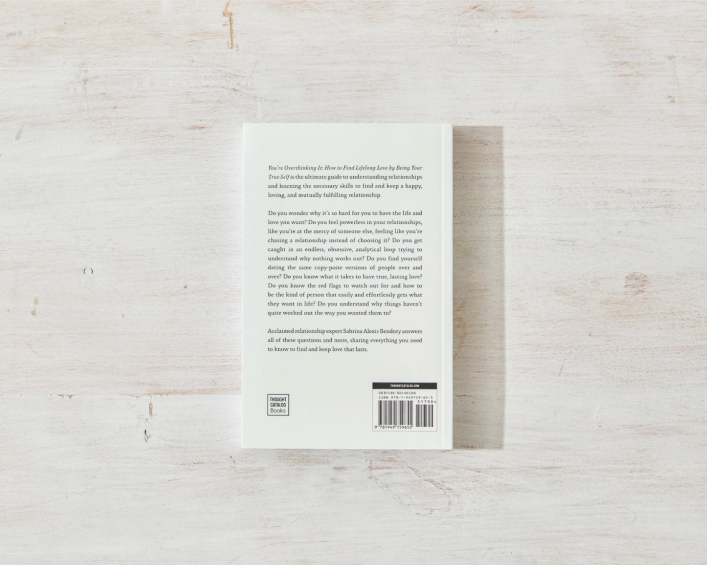 Thought Catalog | You're Overthinking It | Book