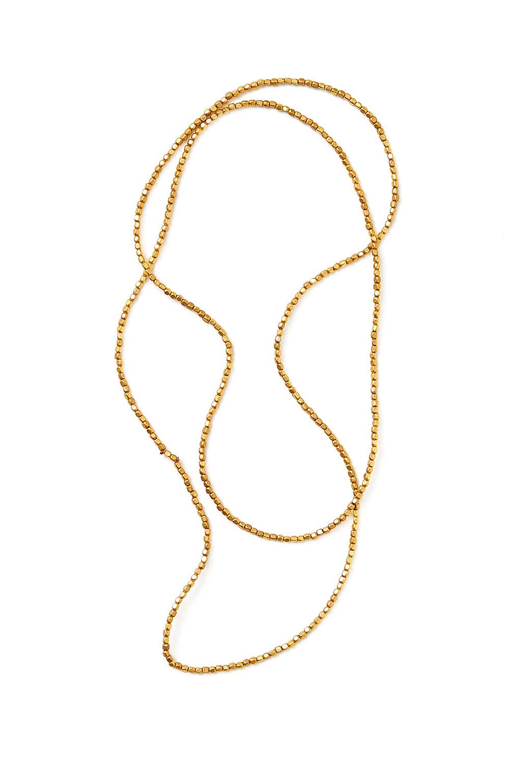Fog Linen Work | Brass Beads Necklace | Large