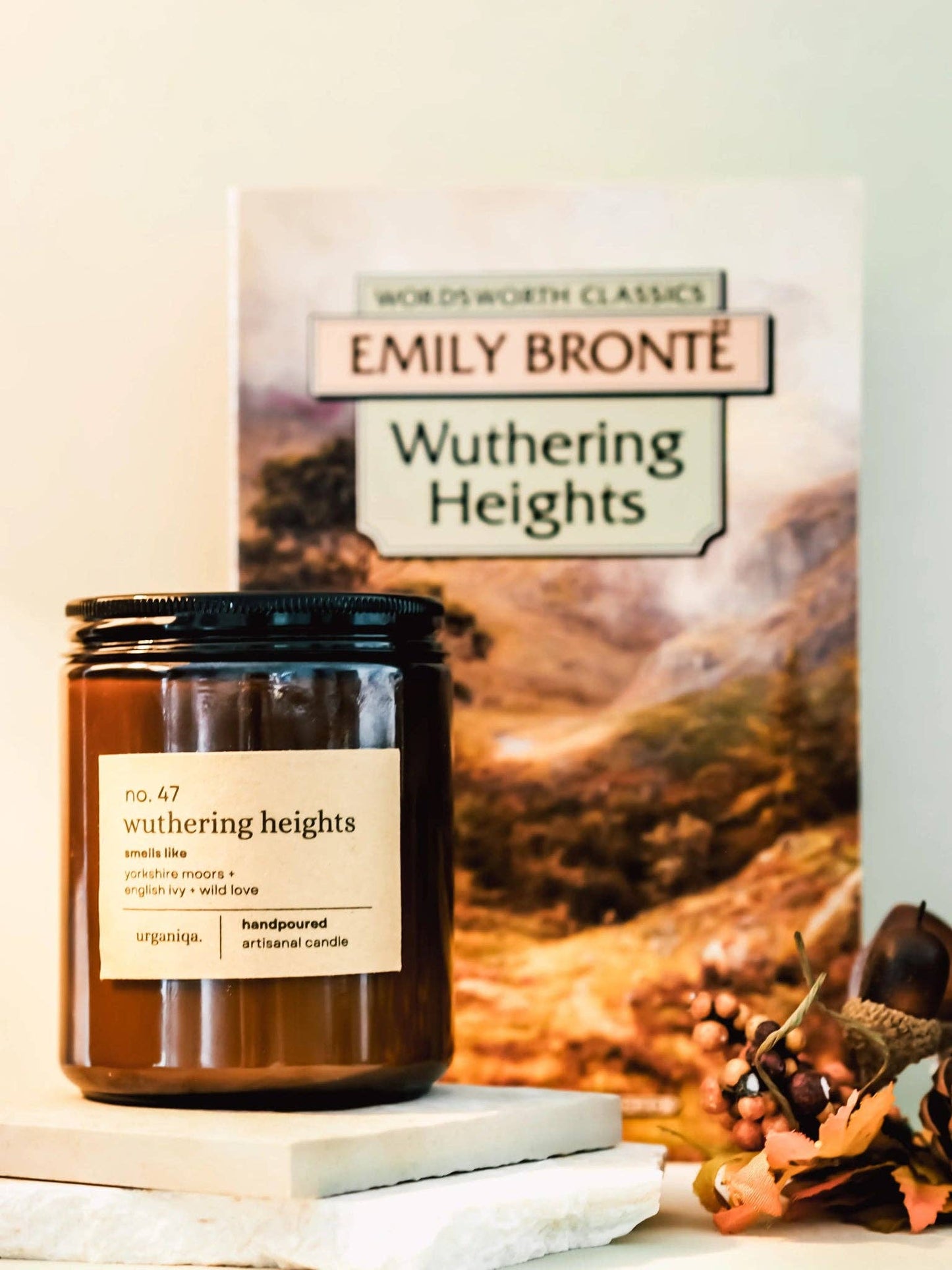 Urganiqa | Wuthering Heights Scented Candle | Nobela Collection