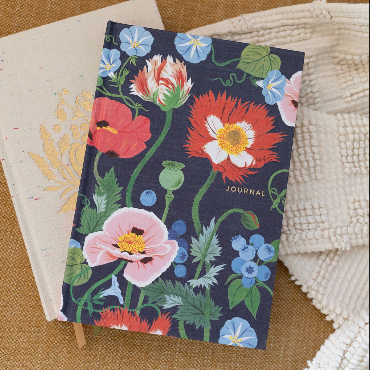 Botanica Paper Co | Poppy Garden | Linen Bound Journal