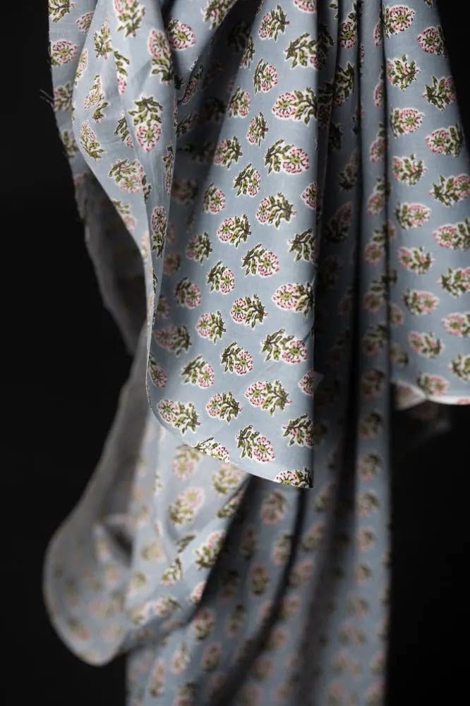 Phoebe Blues Indian Cotton 15.2m