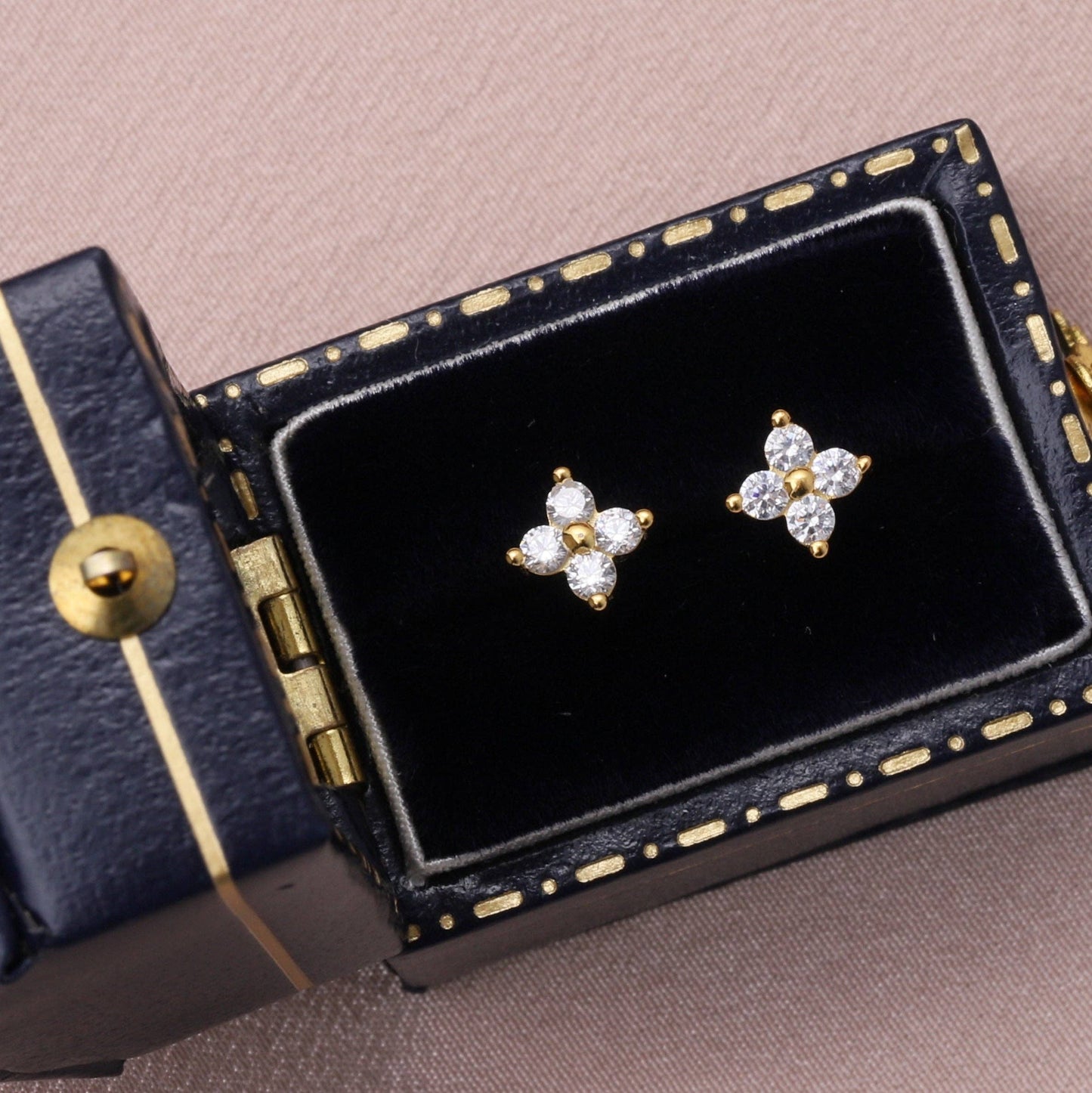 Attic Creations | My Lovely Granddaughter | Sparkle Stud Earrings Silver