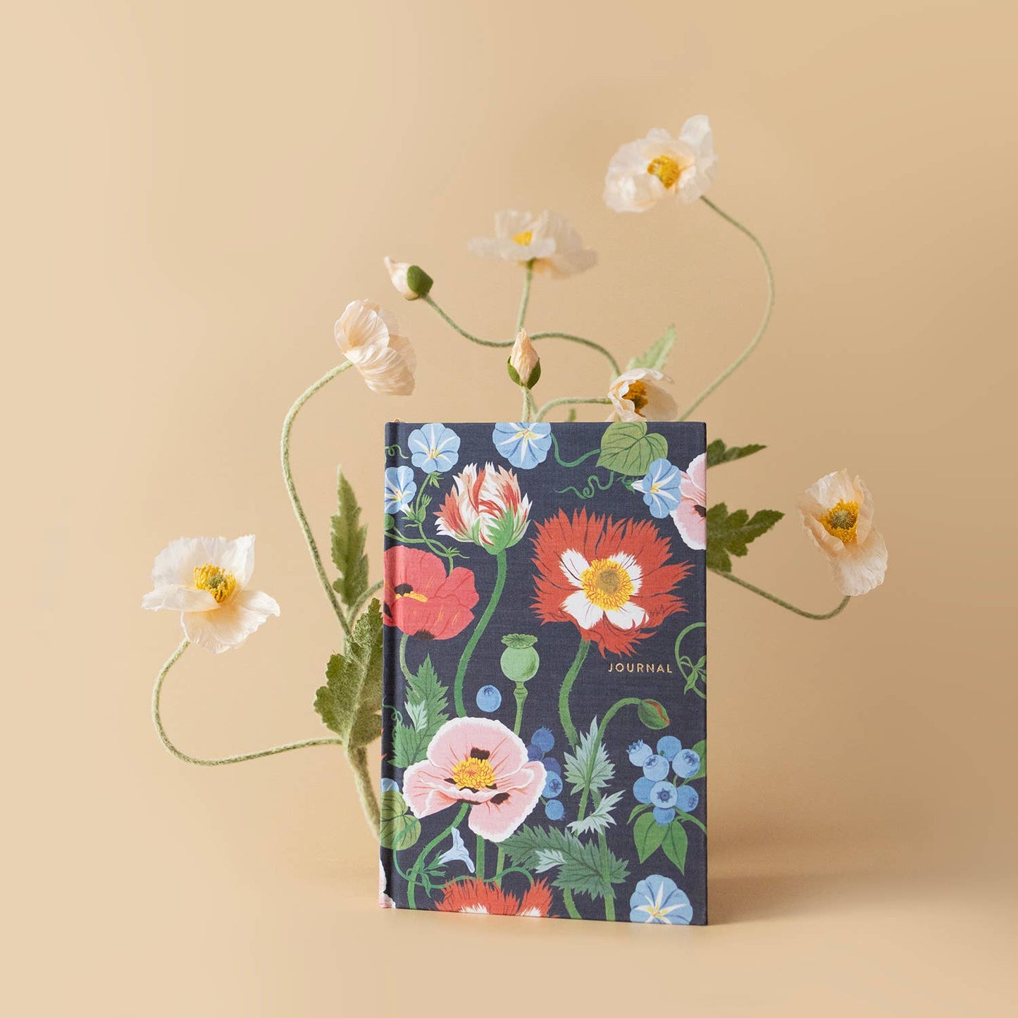 Botanica Paper Co | Poppy Garden | Linen Bound Journal