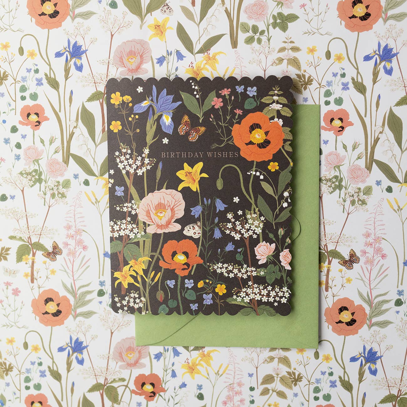 Botanica Paper Co | Wild Flowers Field Birthday | Greeting Card