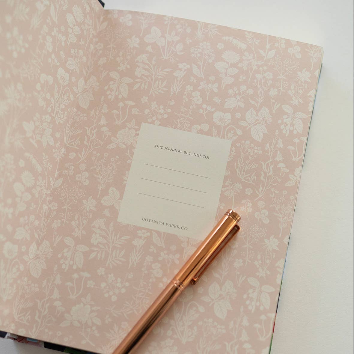Botanica Paper Co | Poppy Garden | Linen Bound Journal