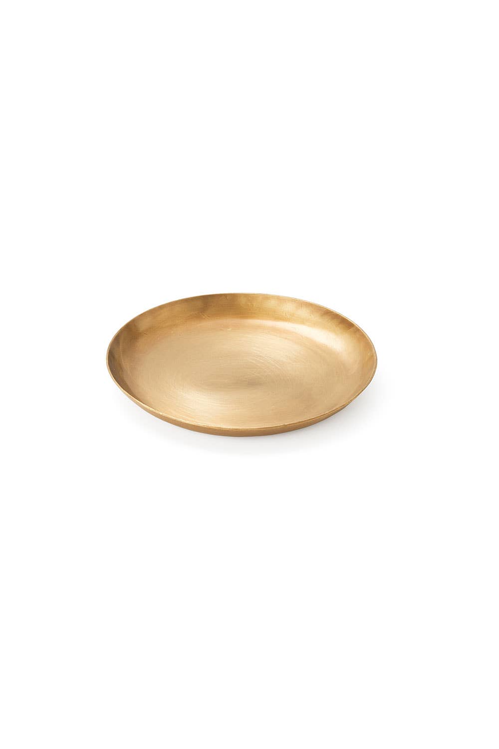 Fog Linen Work | Brass Plate Round | Small