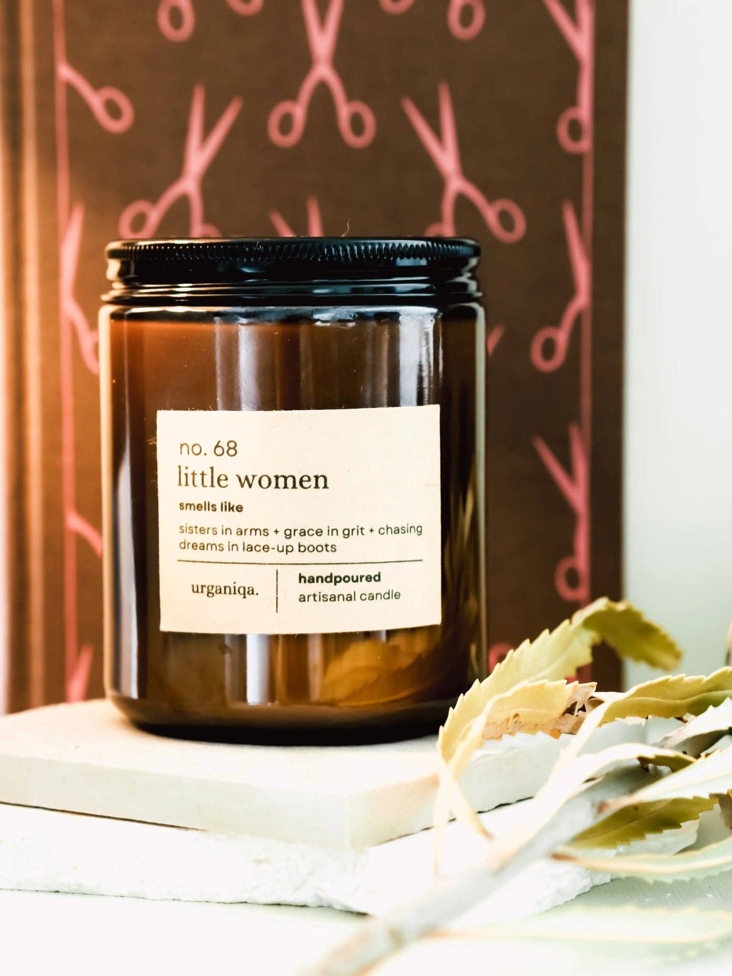 Urganiqa | Little Women Scented Candle | Nobela Collection