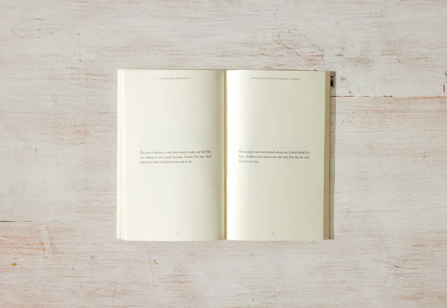 Thought Catalog | Anticipate Good Things Coming | Book