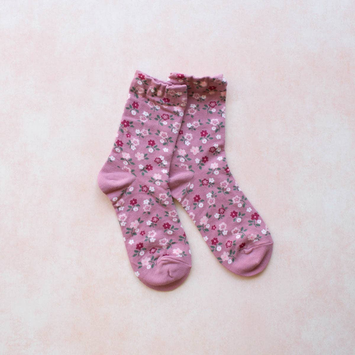 Tiepology | Garden Flower Blue | Socks