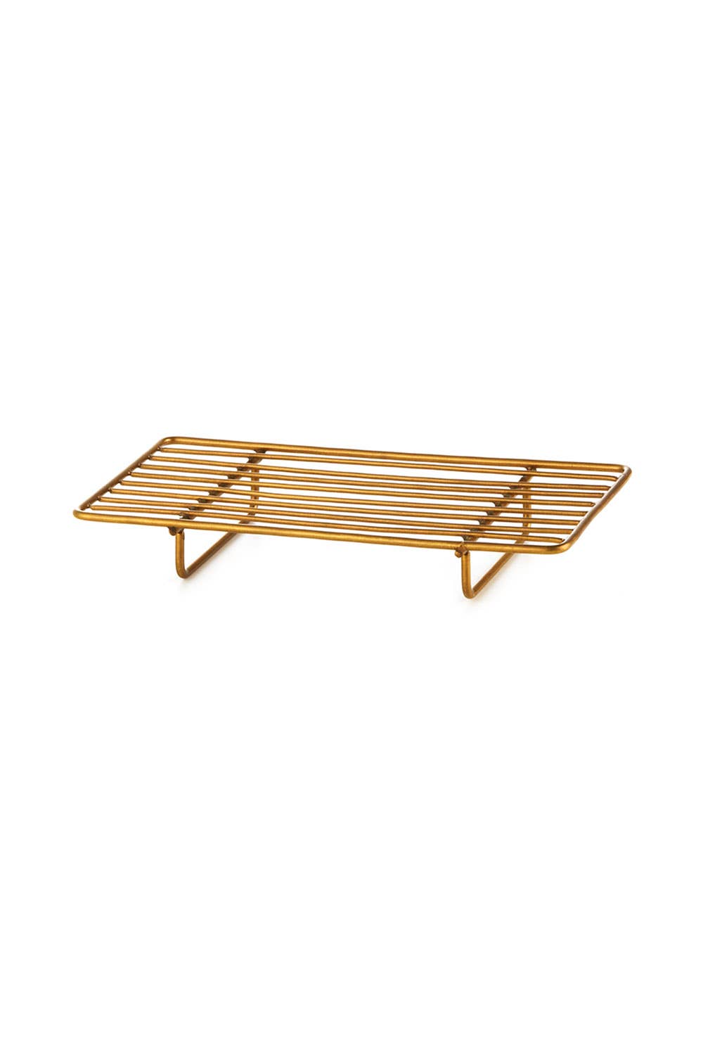 Fog Linen Work | Brass Wire Stand Rectangular