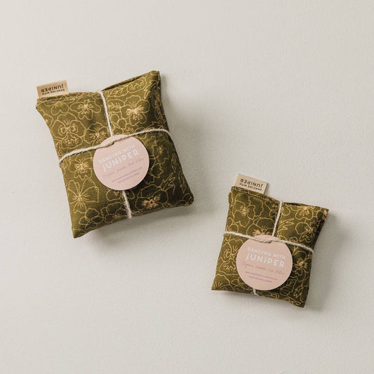 Dancing with Juniper | Pansy Patch Eye Pillow