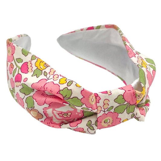 Alice Caroline | Liberty Tana Lawn® Cotton Betsy AB Ruched Hairband