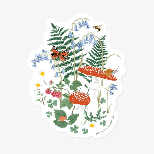 Botanica Paper Co | Woodland | Clear Vinyl Sticker