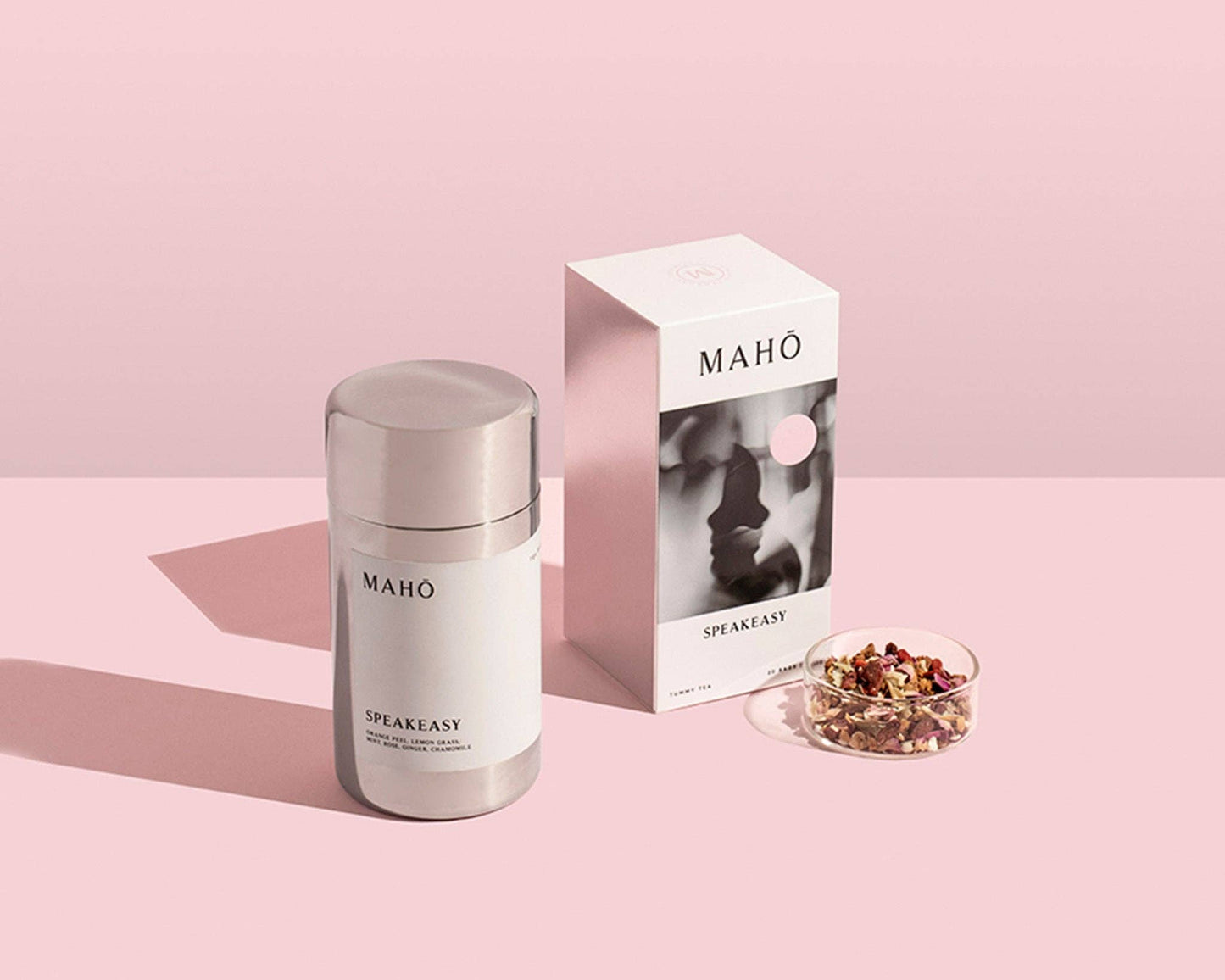 MAHŌ Sensory | Speakeasy Tummy Herbal Tea | Canister / Tea bag