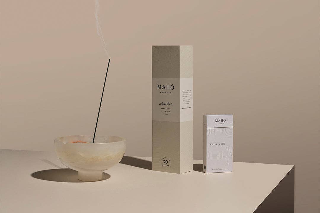 MAHŌ Sensory | White Musk Incense Sticks