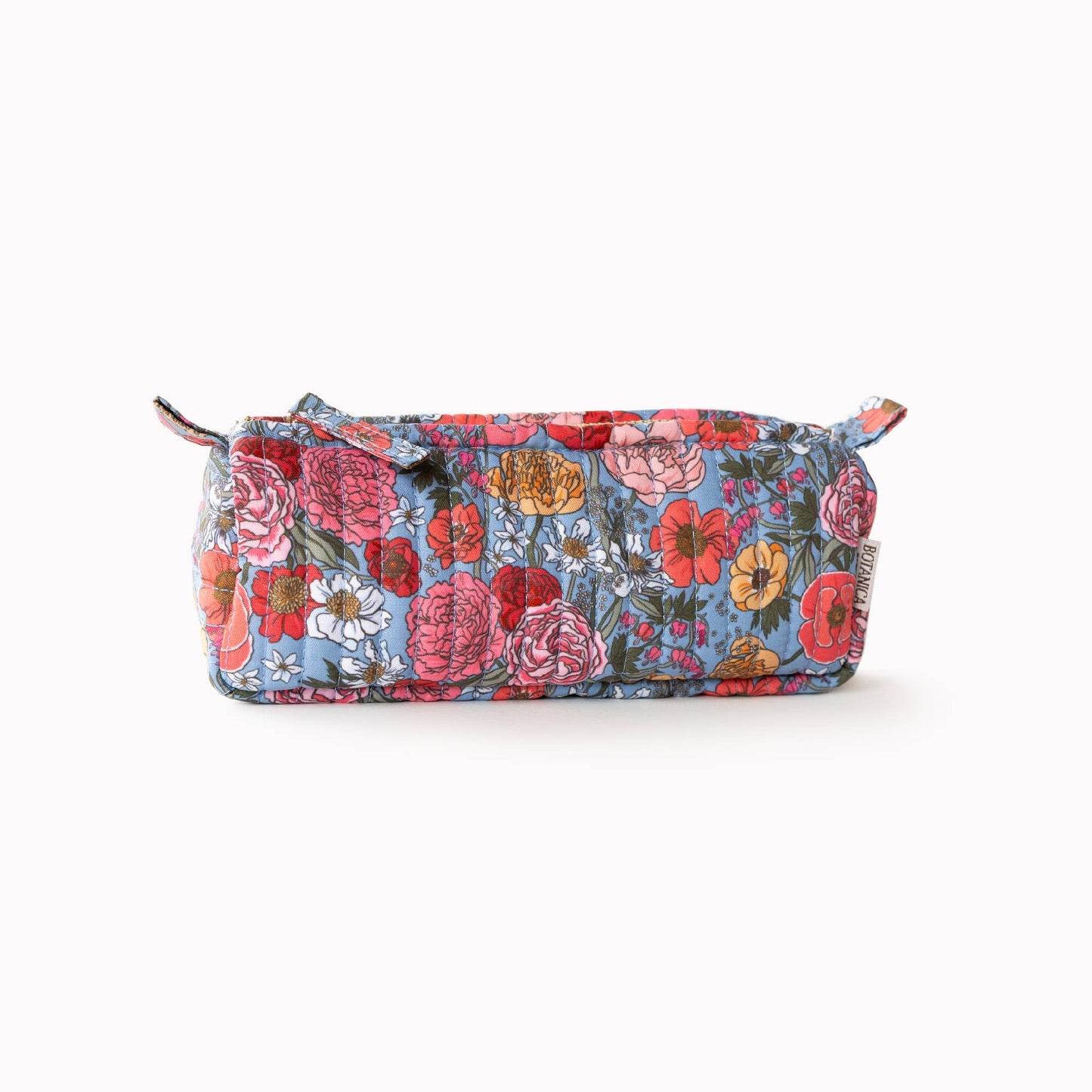 Botanica Paper Co | Garden Flora | Cotton Quilted Pencil Pouch