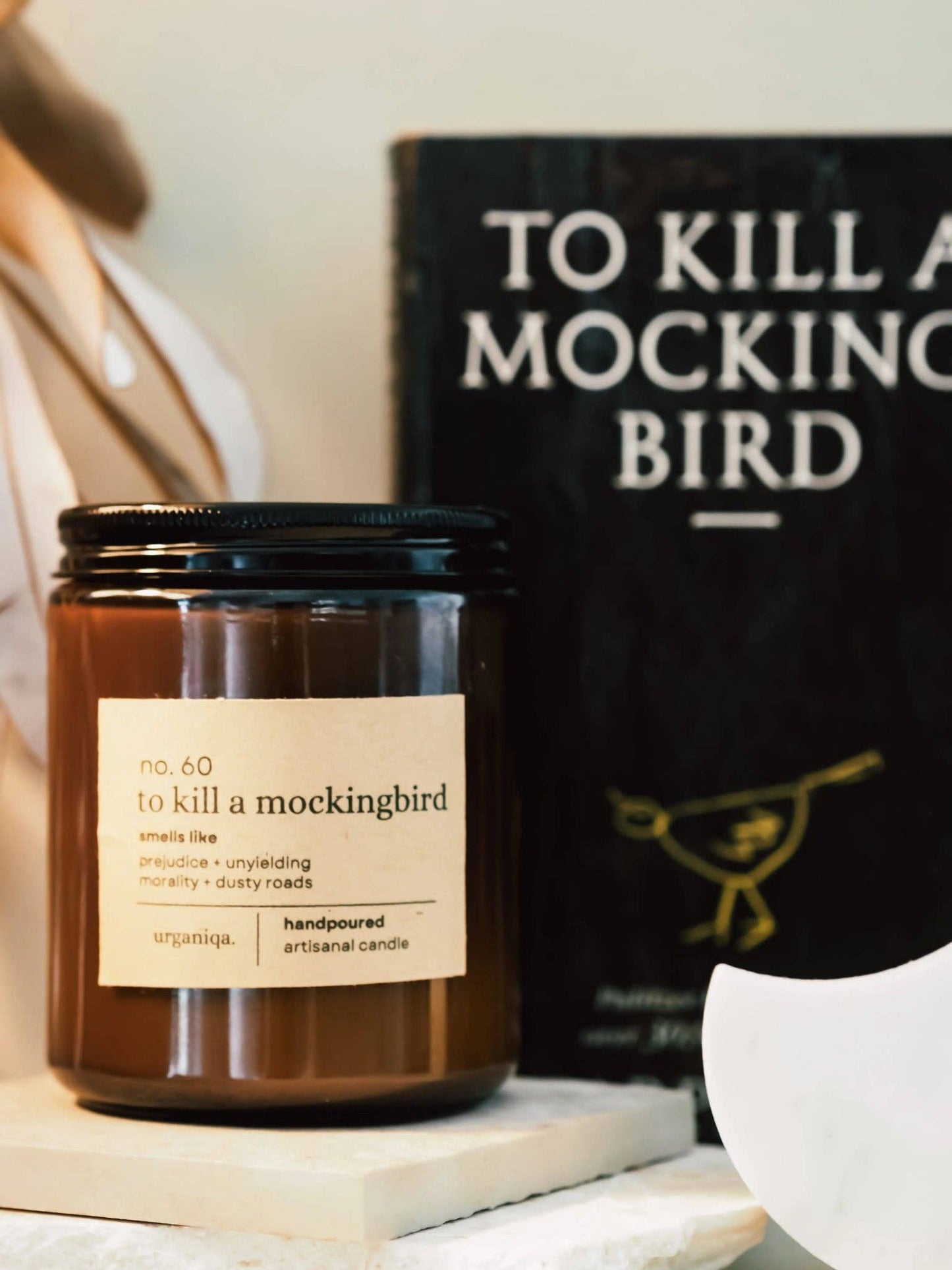 Urganiqa | To Kill a Mockingbird Scented Soy Candle  | Nobela Collection