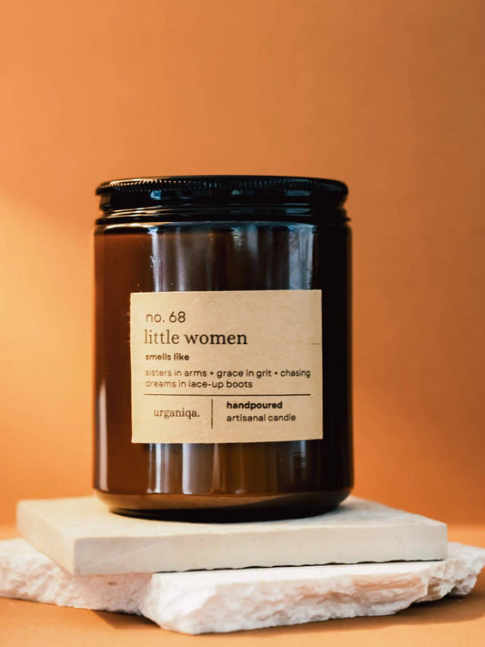 Urganiqa | Little Women Scented Candle | Nobela Collection