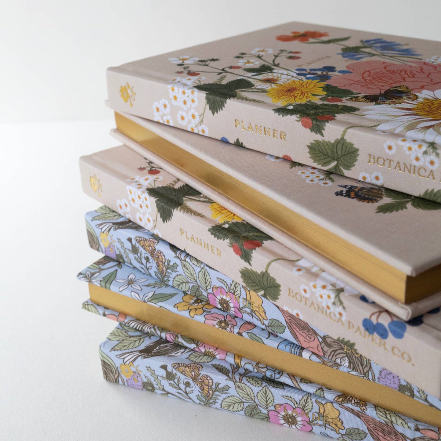 Botanica Paper Co | Garden Flora | Linen-Bound Undated Planner
