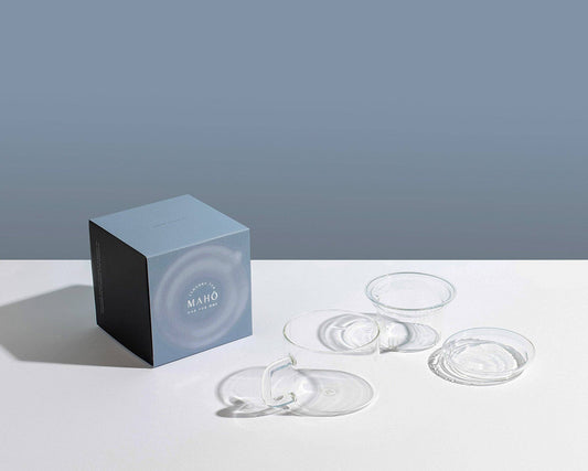 MAHŌ Sensory | Chá for One Clear Tea Set