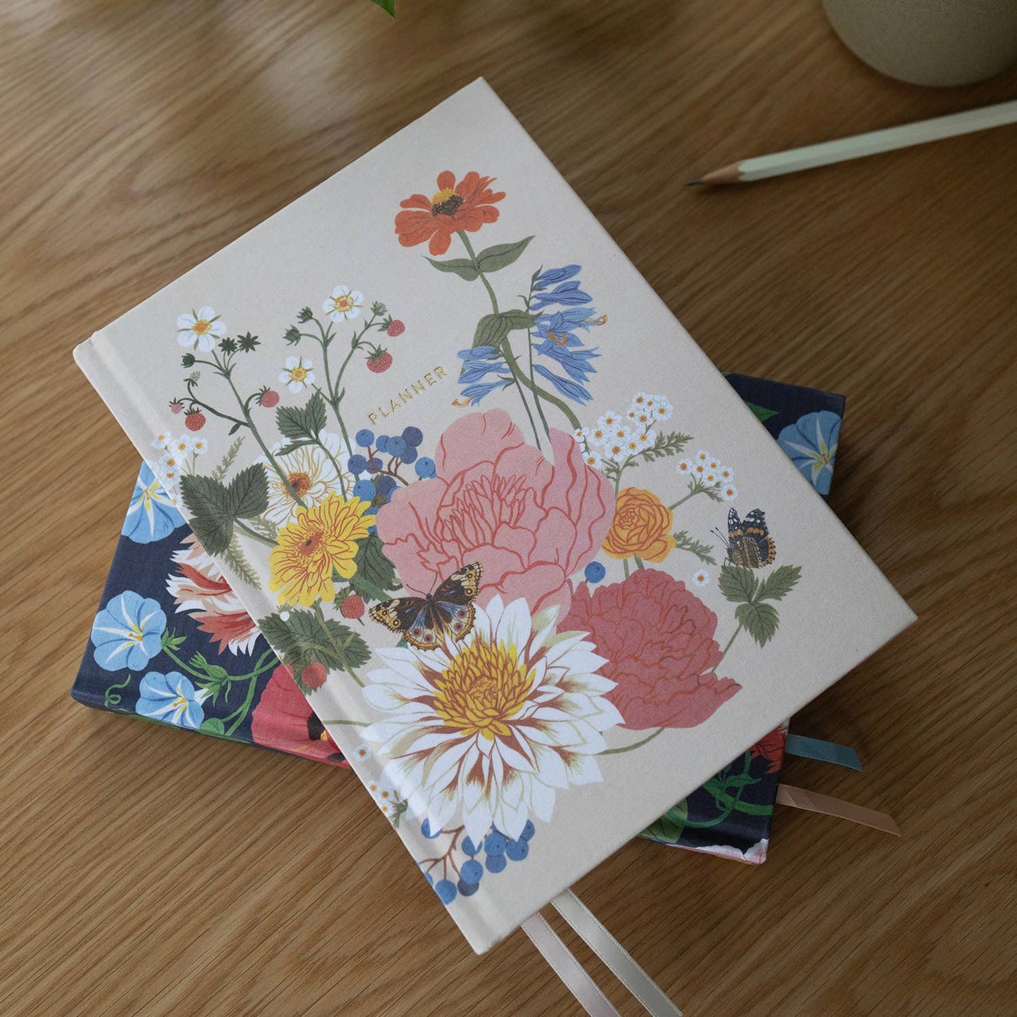 Botanica Paper Co | Garden Flora | Linen-Bound Undated Planner