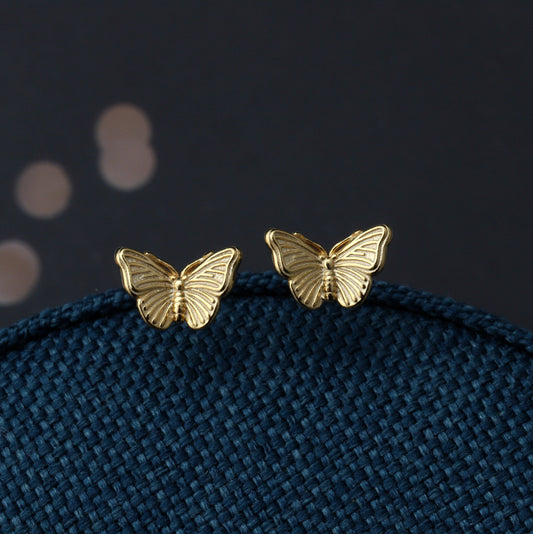 Attic Creations | Just for You | Butterfly Earrings Gold