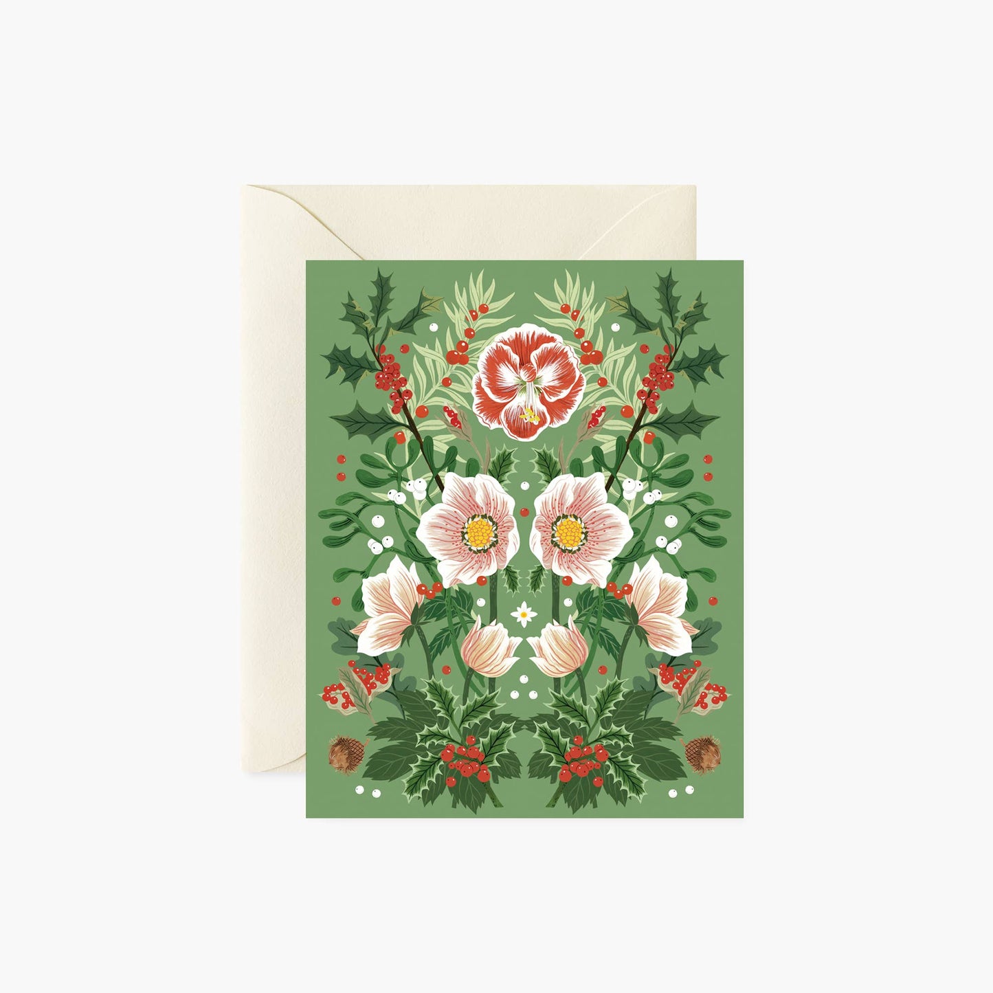 Botanica Paper Co | Winter Green | Greeting Card