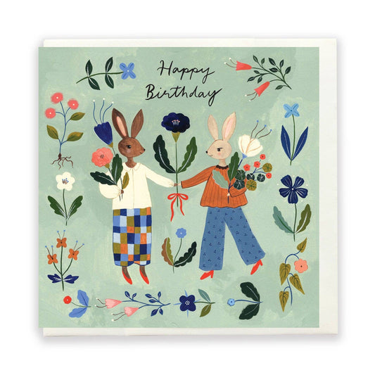 Flora Waycott | Flowers Everywhere | Happy Birthday Card