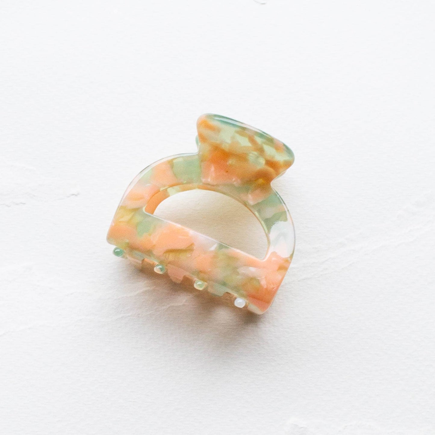 Tiepology | Eco Pouch Hair Claw Clip: Olive Mix