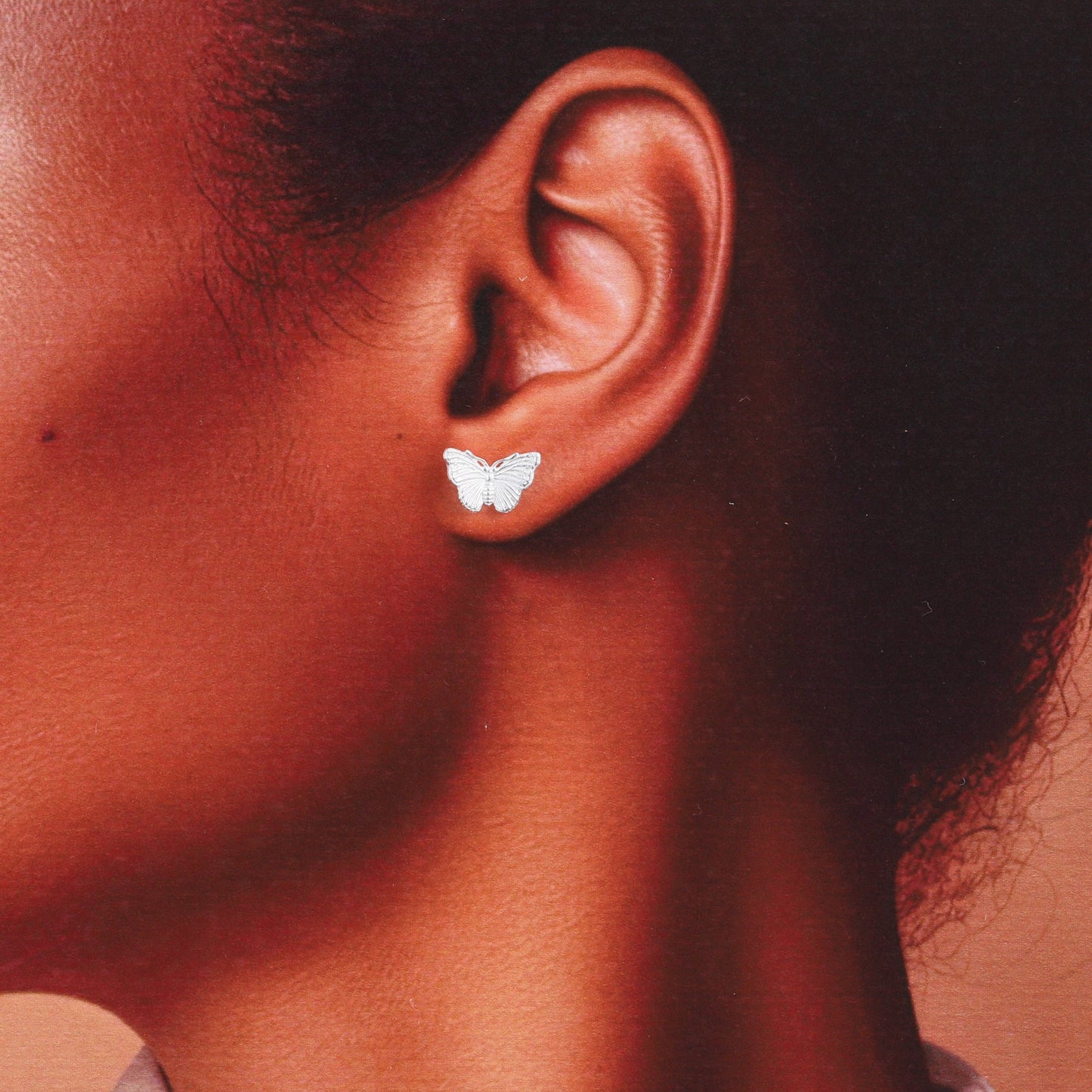Attic Creations | Just for You | Butterfly Earrings Gold