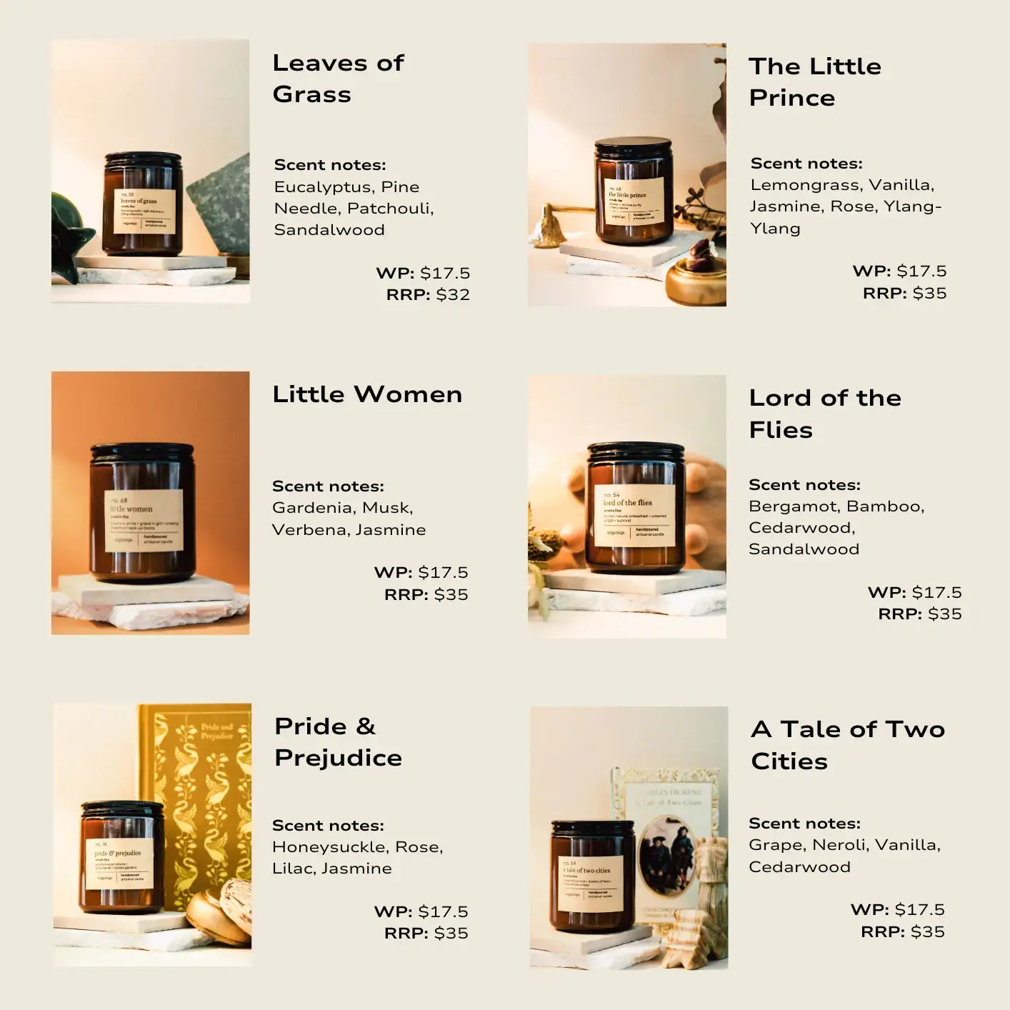 Urganiqa | To Kill a Mockingbird Scented Soy Candle  | Nobela Collection